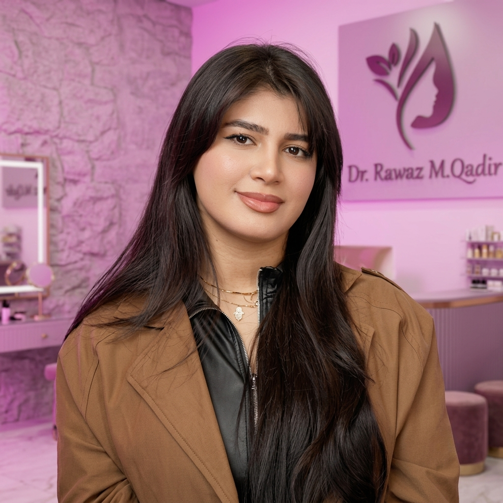 Patient six months after rhinoplasty, natural results